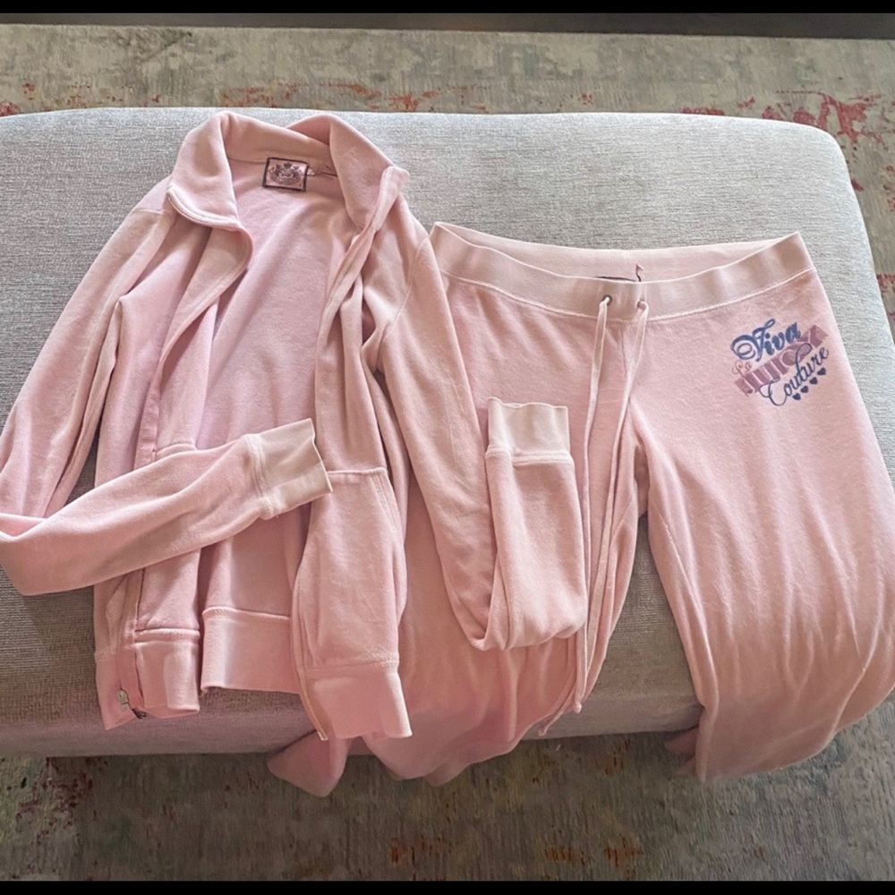 Light pink Juicy Couture Tracksuit